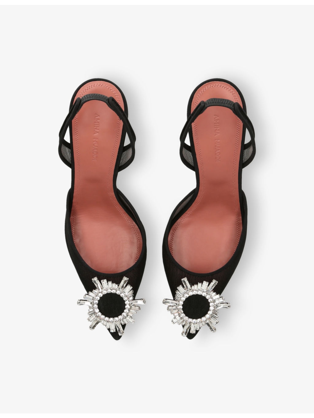 Begum Sling 70 Heeled Mesh Sandals - 2