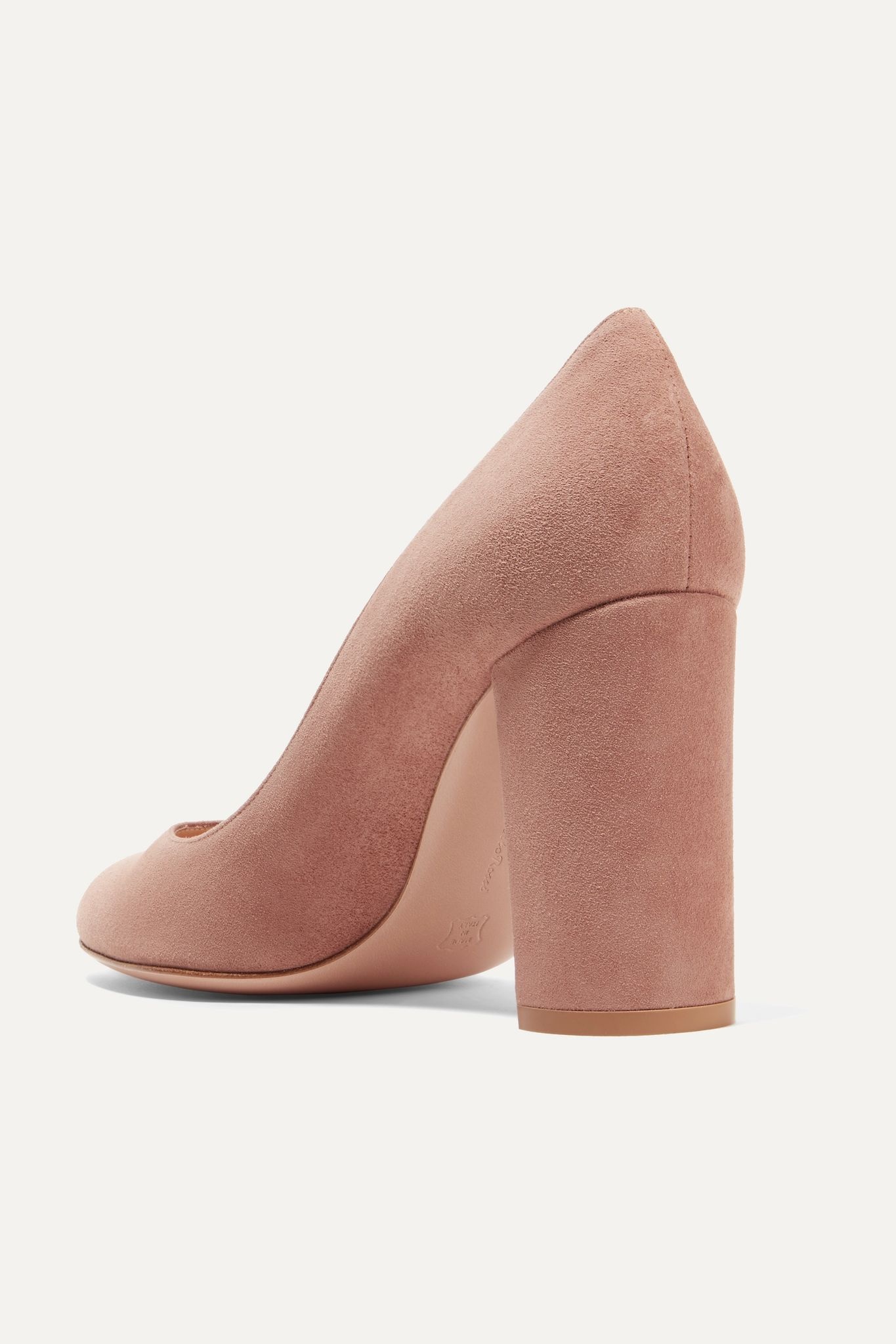 Linda 85 suede pumps - 4