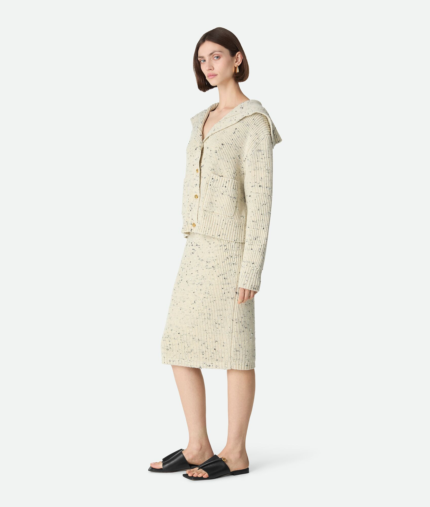 Wool English Rib Skirt - 2
