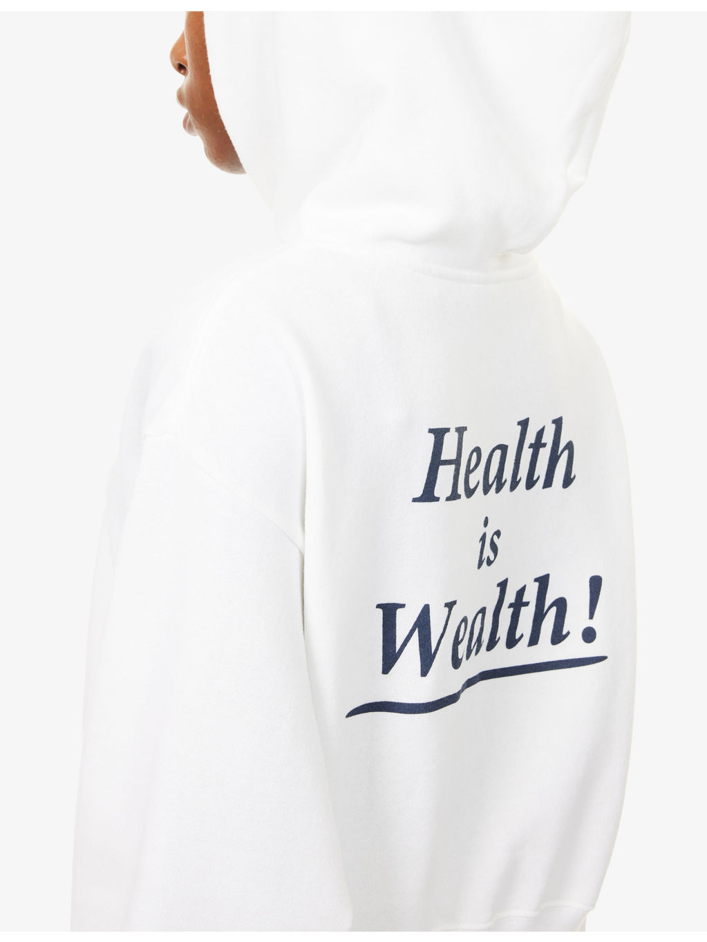 Logo-Print Relaxed-Fit Cotton-Blend Hoody - 5