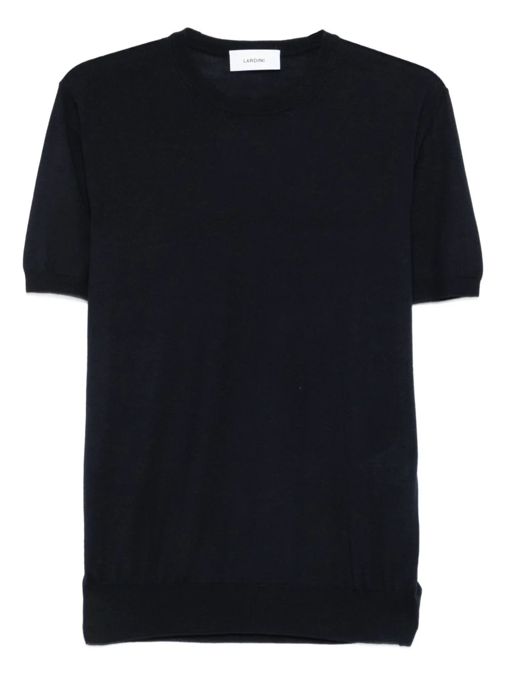 short-sleeve knitted T-shirt - 1