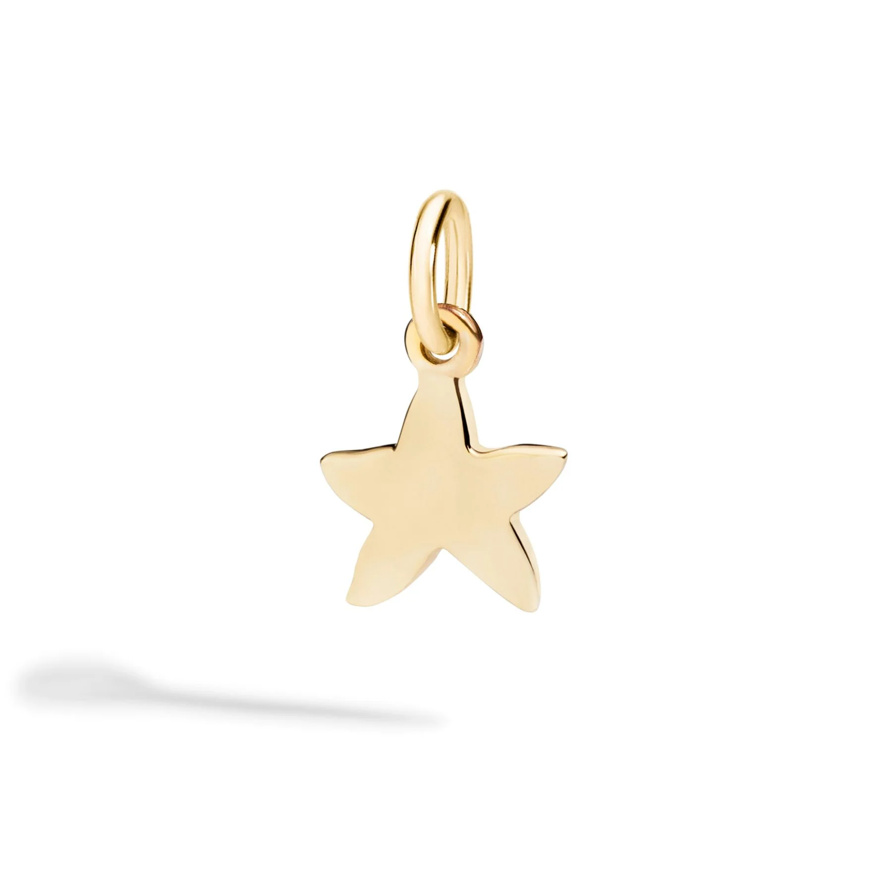 YELLOW GOLD STAR CHARM - 1