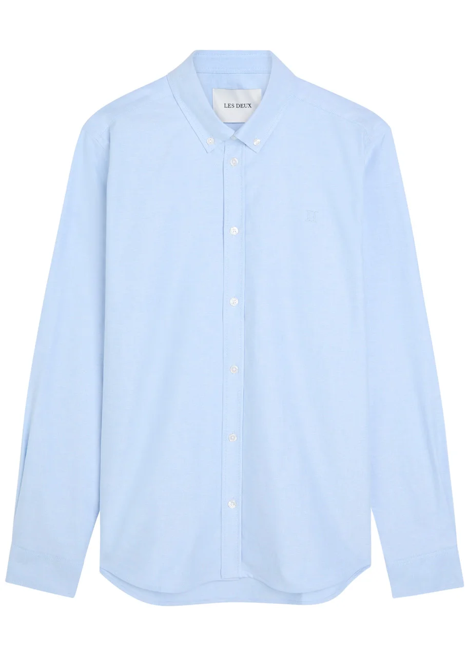 Les Deux Konrad Oxford Stretch-cotton Shirt - 1