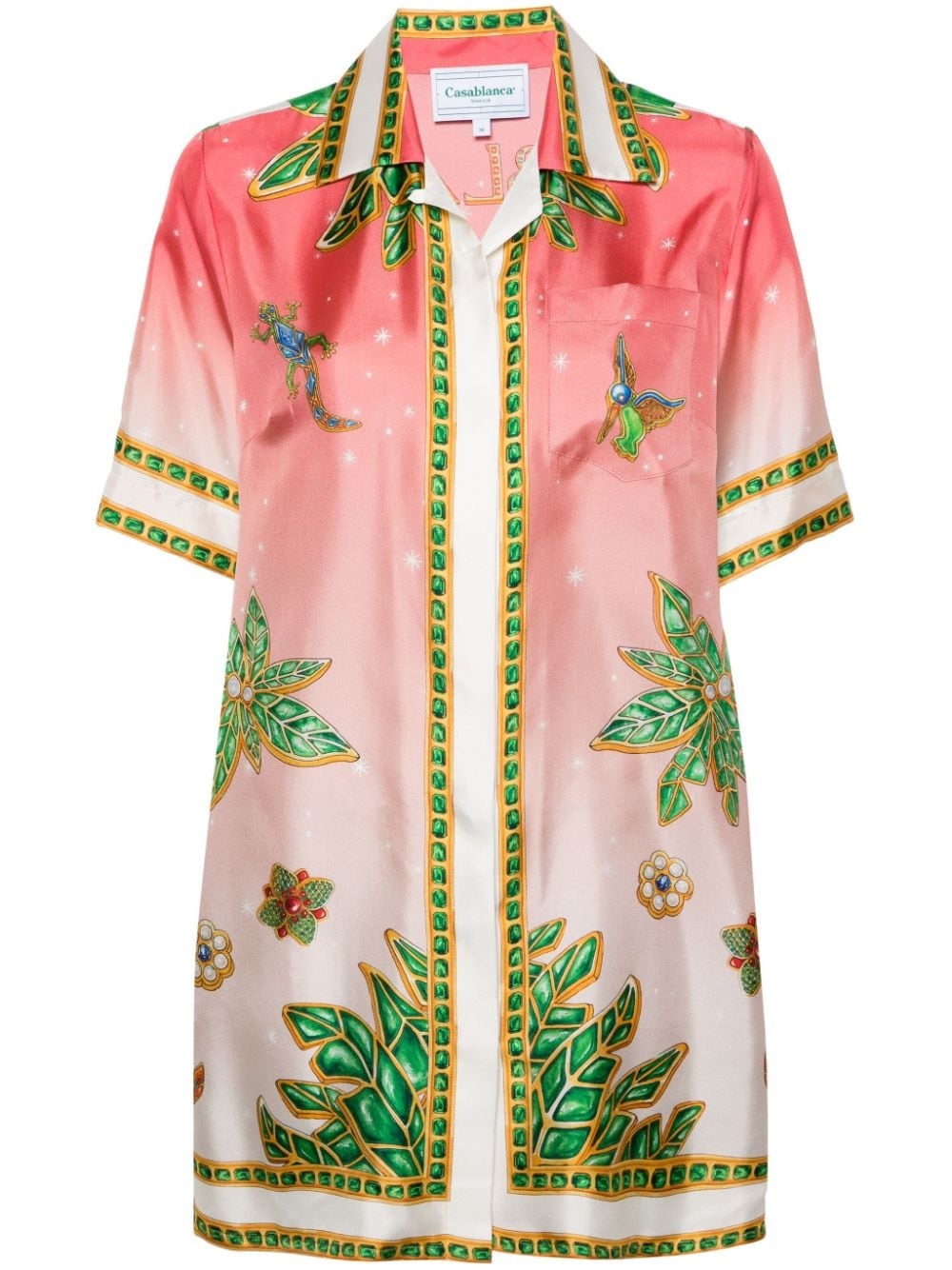 Joyaux D'Afrique silk shirt - 1