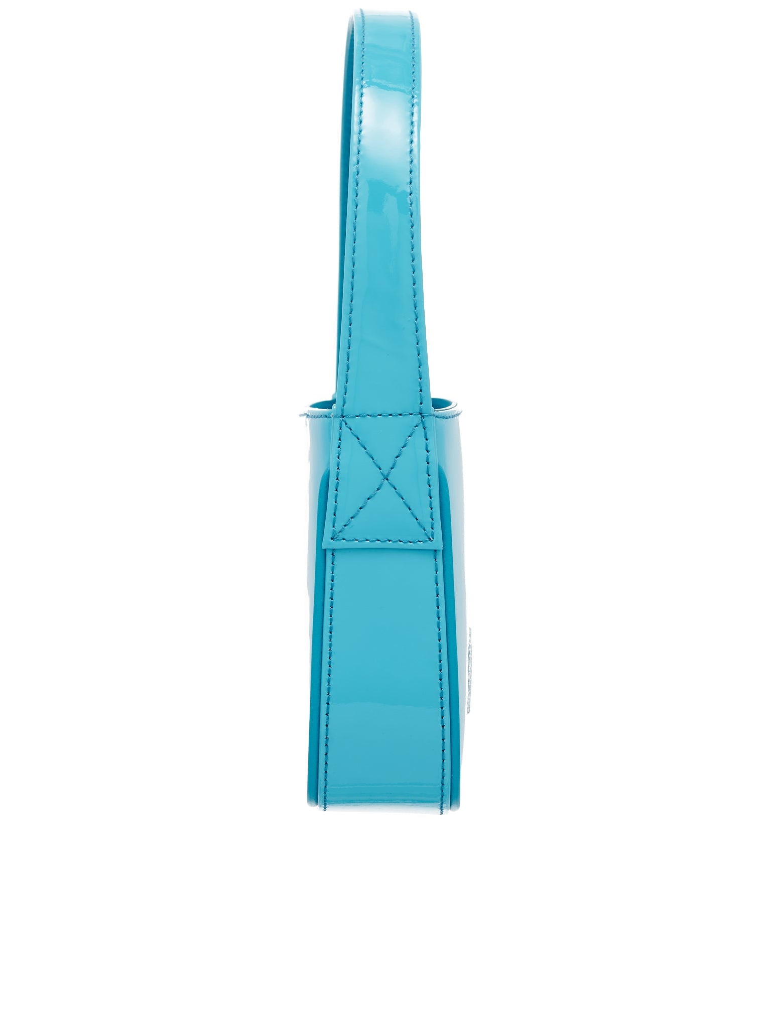 Patent Rhinestone Logo Bag - 2