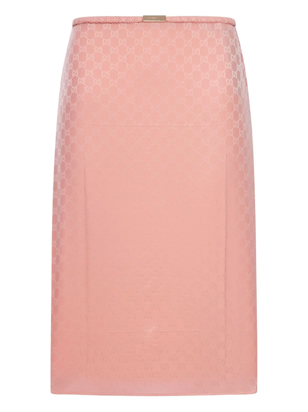 GG-jacquard midi skirt - 1