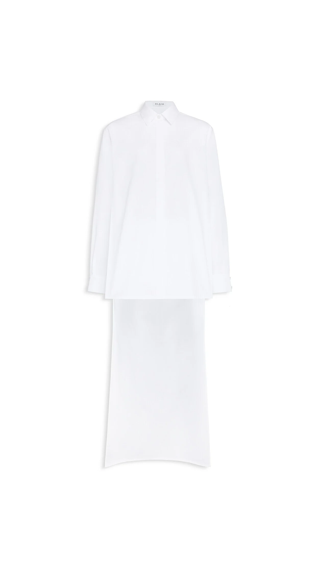 ASYMMETRIC COTTON SHIRT - 1