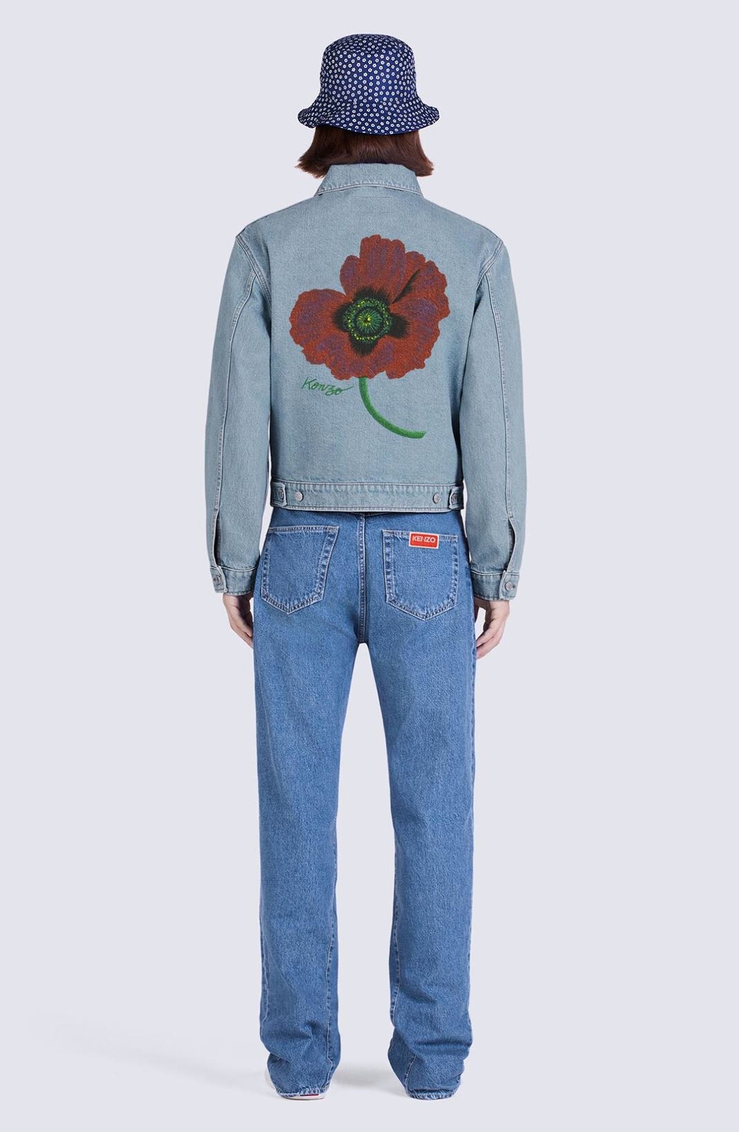 'KENZO Poppy' denim jacket - 5