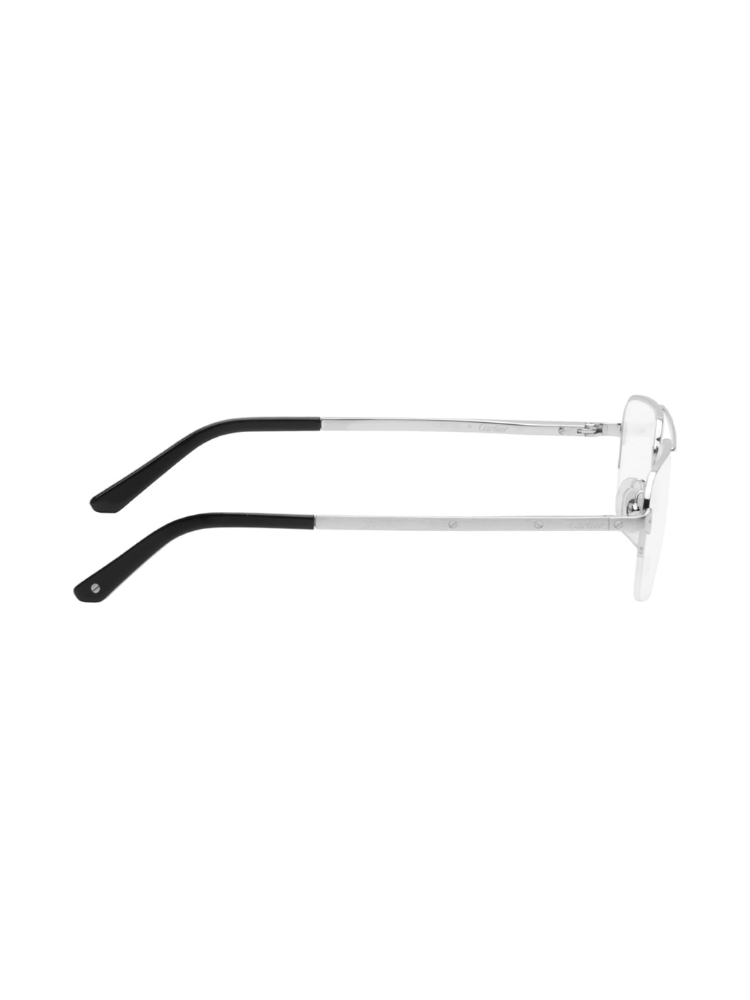 Silver Aviator Glasses - 2