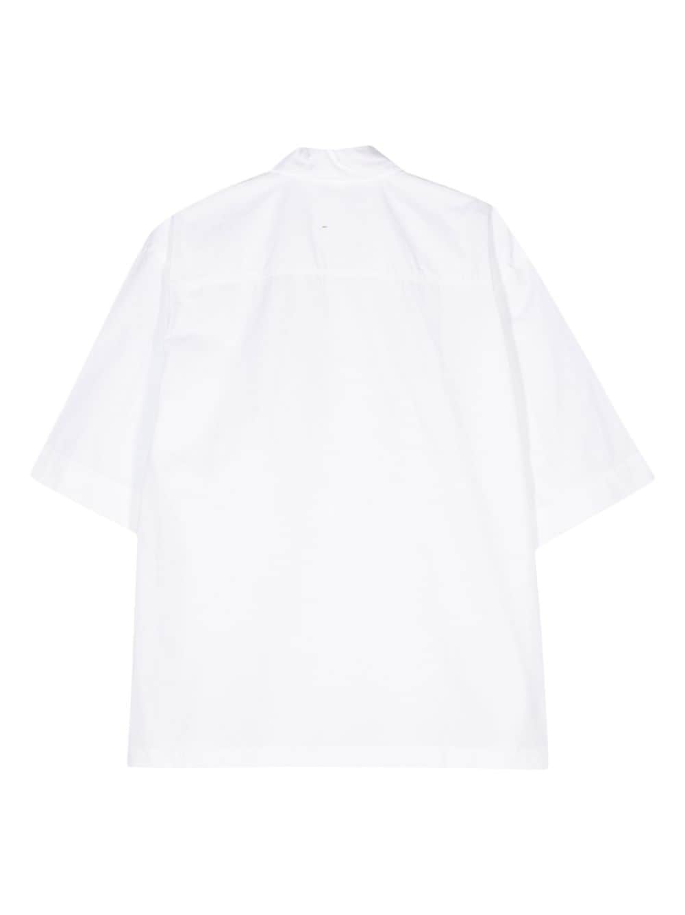 raglan-sleeves poplin shirt - 2