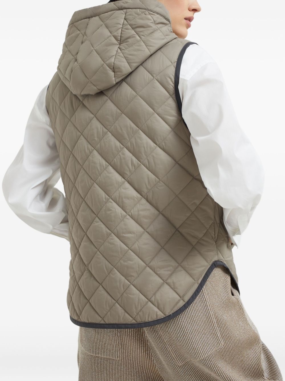 quilted gilet - 4