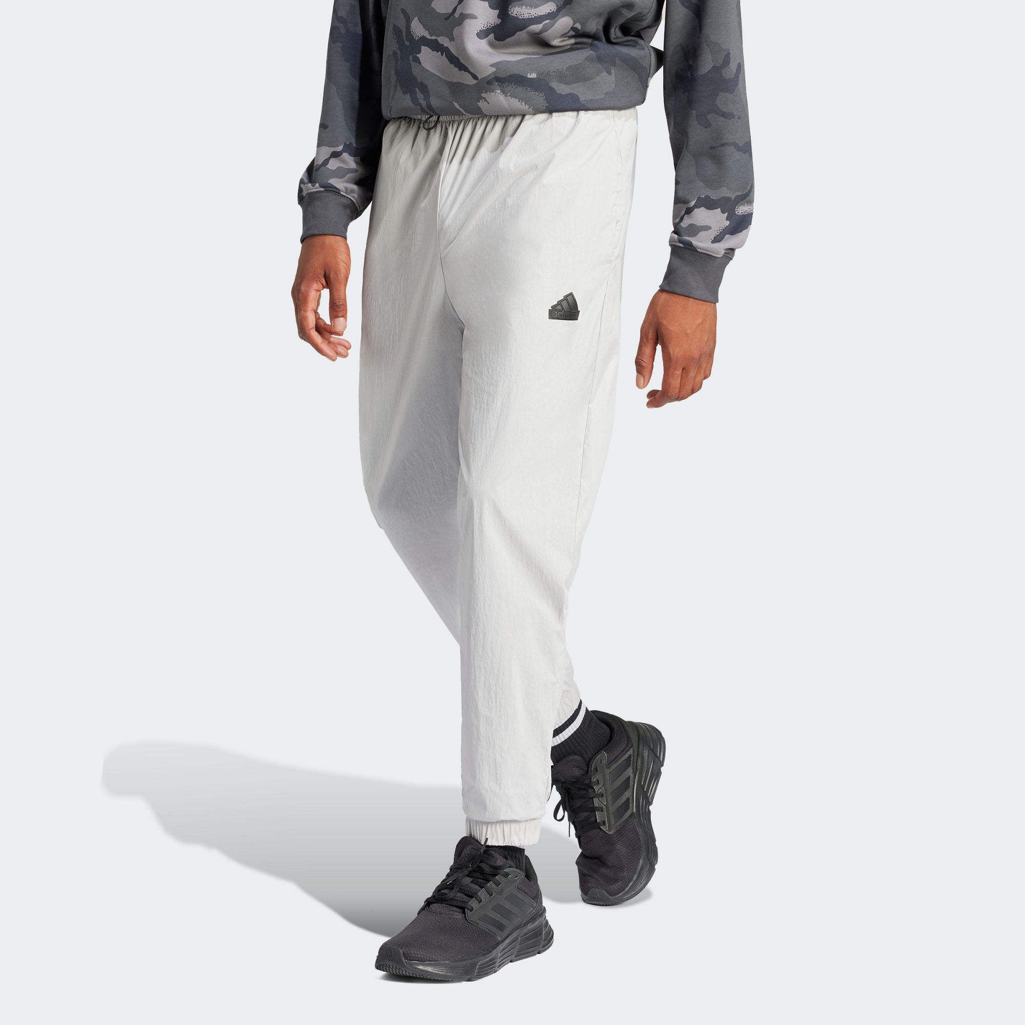 adidas City Pants 'White Black' IR5174 - 2