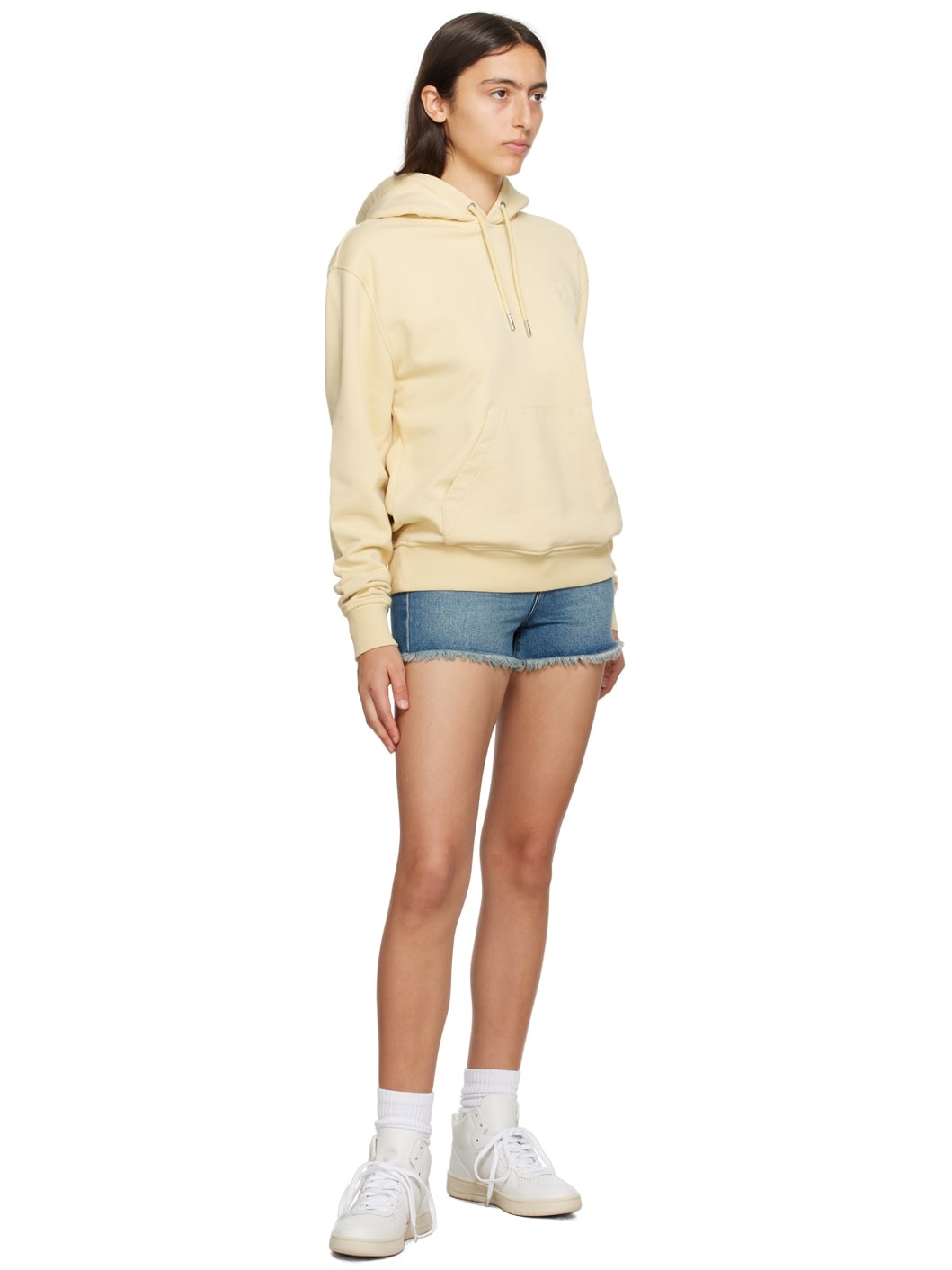 Yellow Ami de Cœur Hoodie - 4