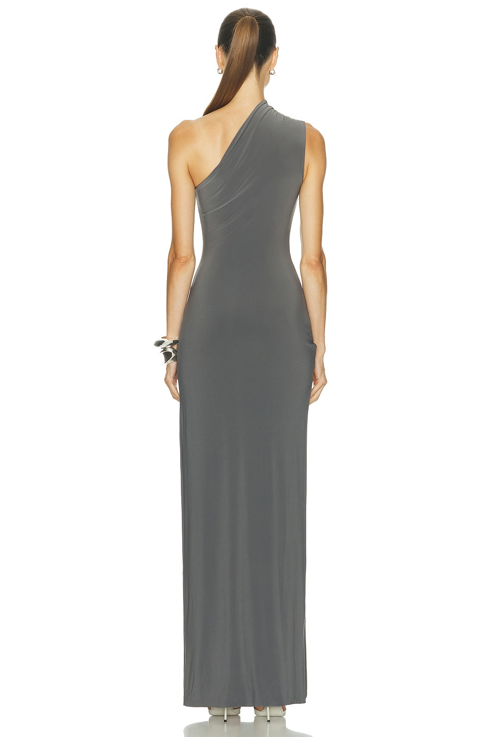 Claw One Shoulder Dress - 4