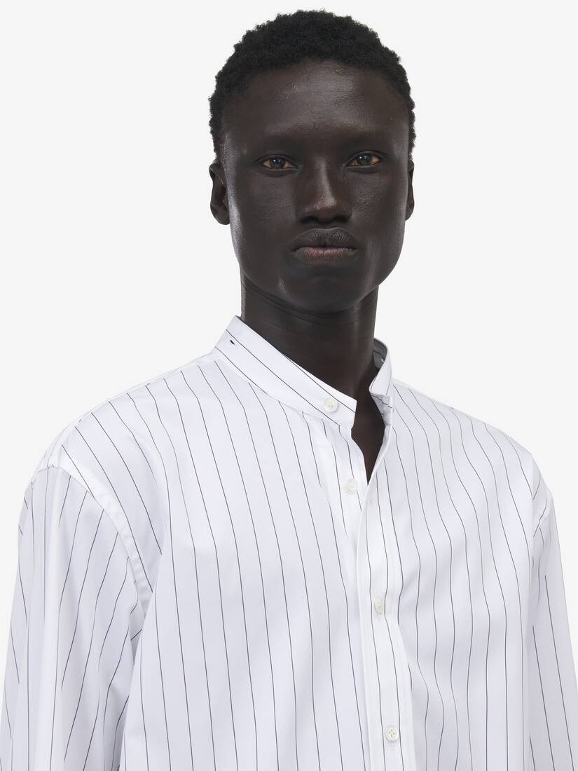 Wide Stripe Shirt - 5