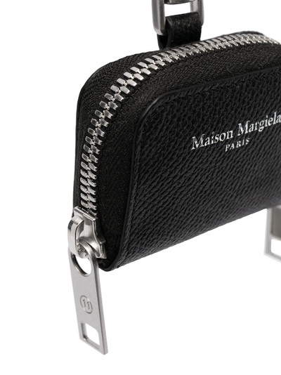 Maison Margiela logo print coin wallet outlook