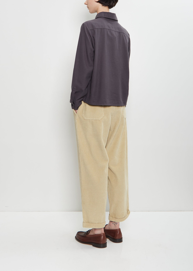 LABO.ART Picco Cotton Shirt — Grafite outlook