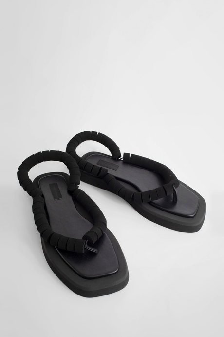 Hender scheme black beaded flip flops - 6