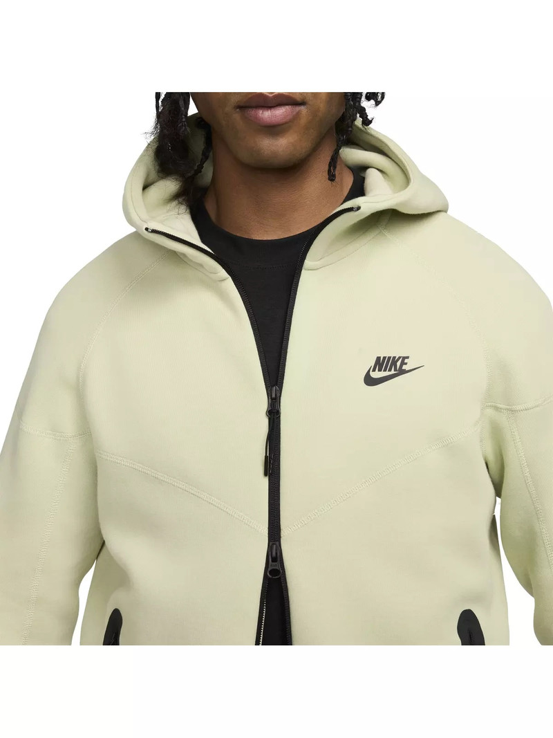 Men's Tech Fleece Full-Zip Windrunner Hooded Jacket - Olive 6