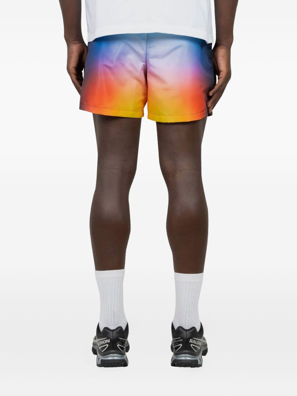 ombre-effect swim shorts - 3