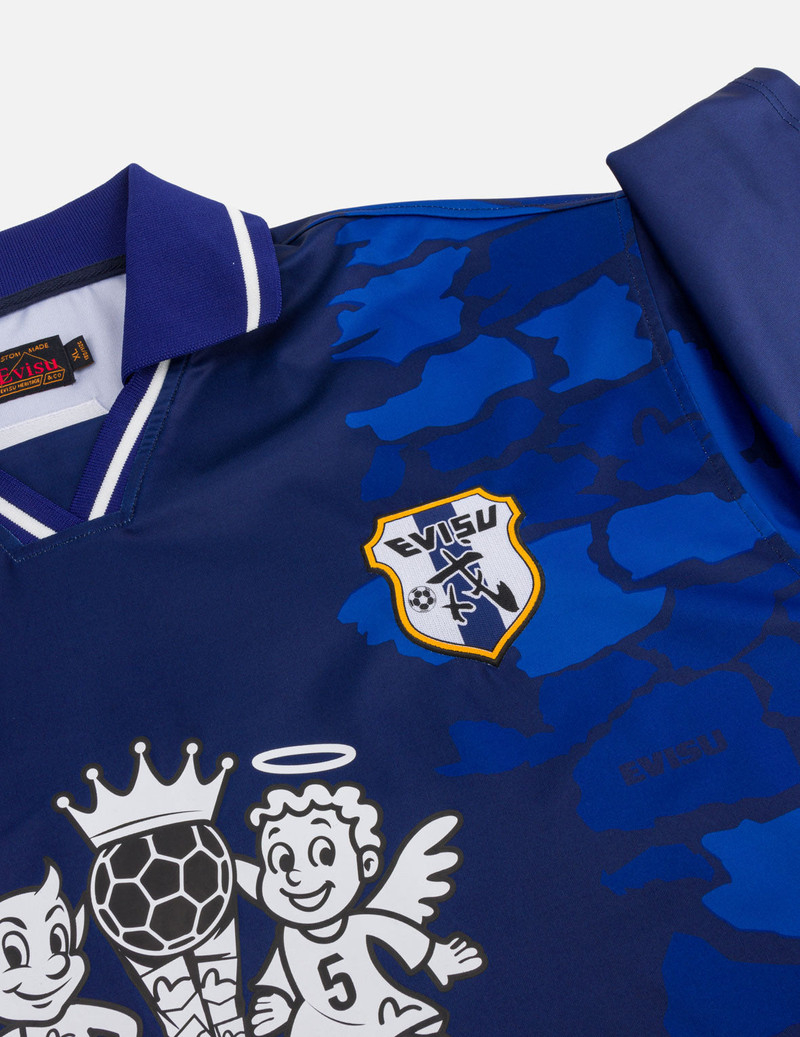 Ishigaki Camo Print Football Jersey 10