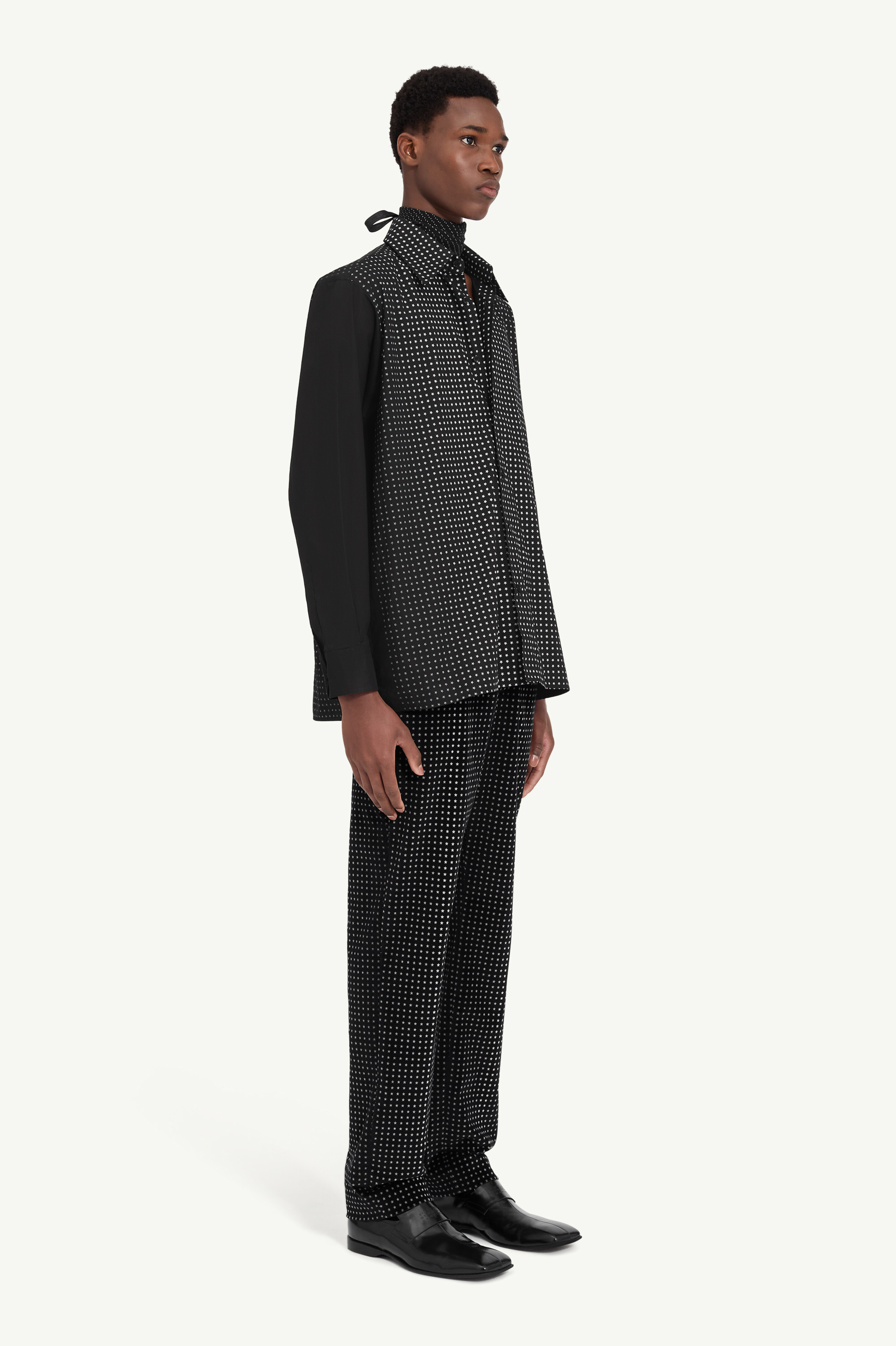 Star cotton poplin shirt - 3