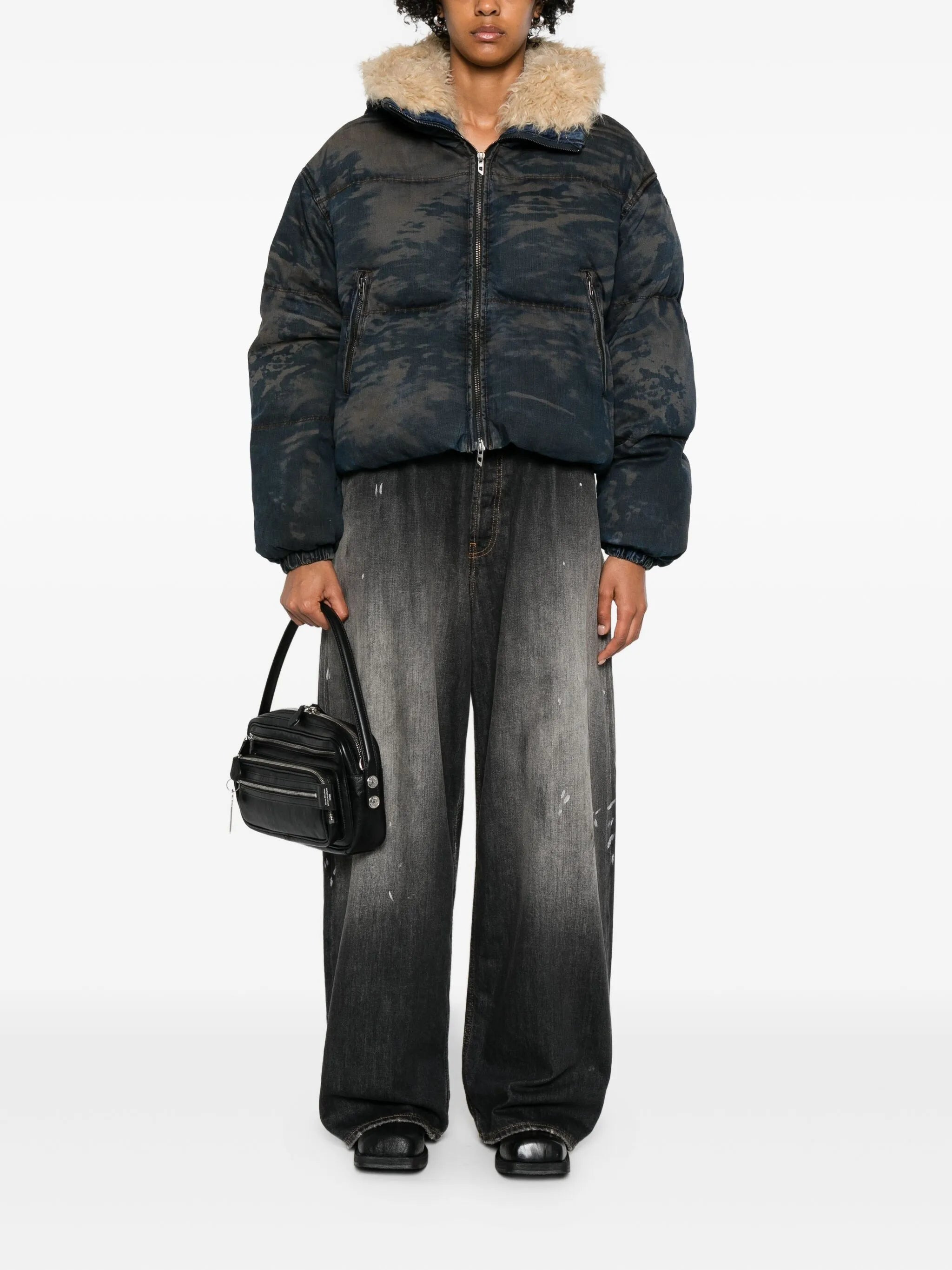 Diesel Camouflage-pattern Padded Jacket - 2
