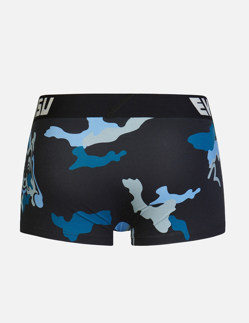 TWO-PACK ALLOVER CAMOUFLAGE PRINT TRUNKS 4