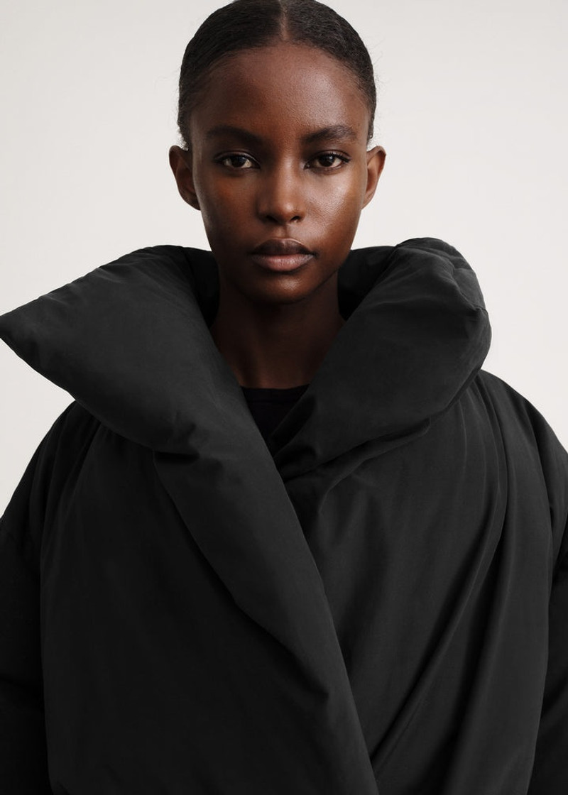 Signature down jacket black 5