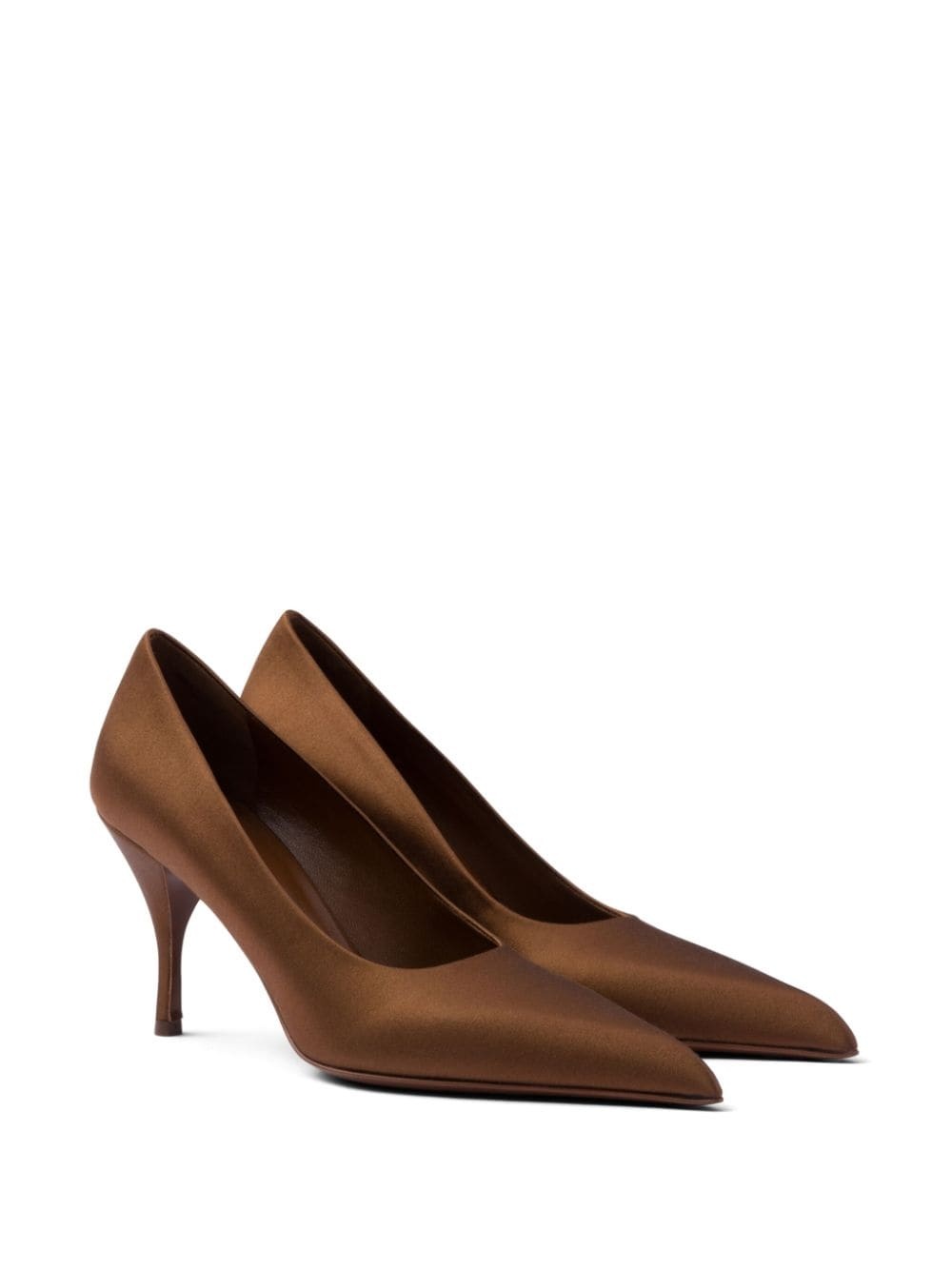 85mm satin pumps - 2