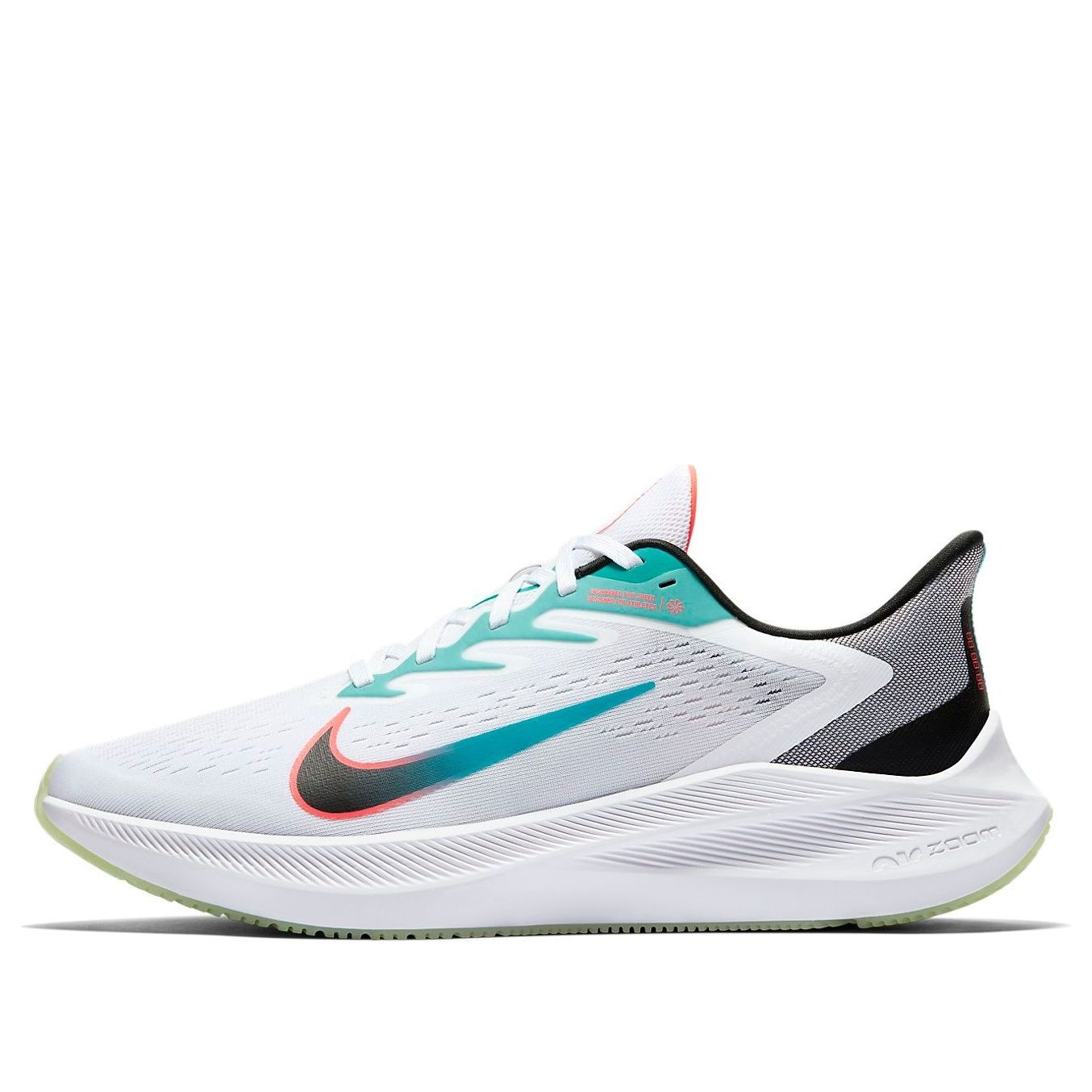 Nike Air Zoom Winflo 7 'Flash Crimson Aqua' CJ0291-100 - 1