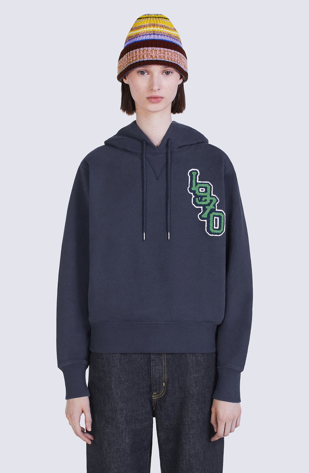 'Tiger Varsity' oversized hoodie - 5