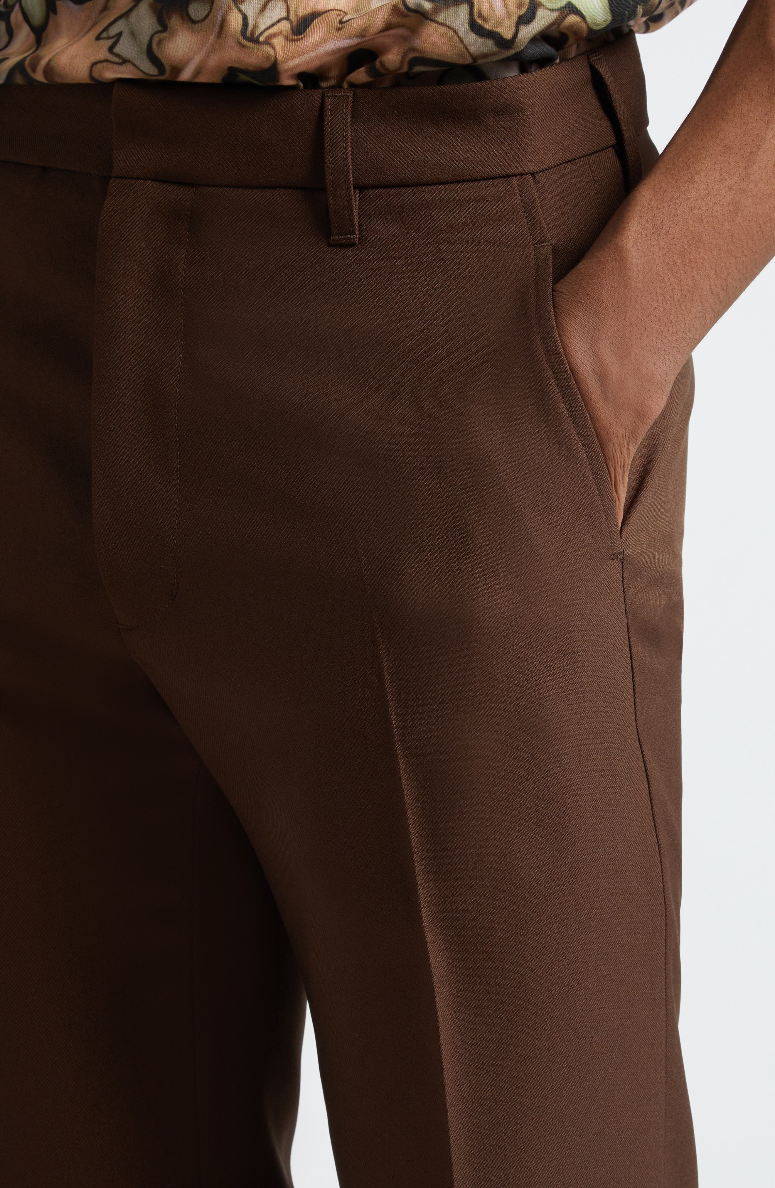 STOCKHOLM SURFBOARD CLUB Sune Bootcut Pants in Brown at Nordstrom - 5