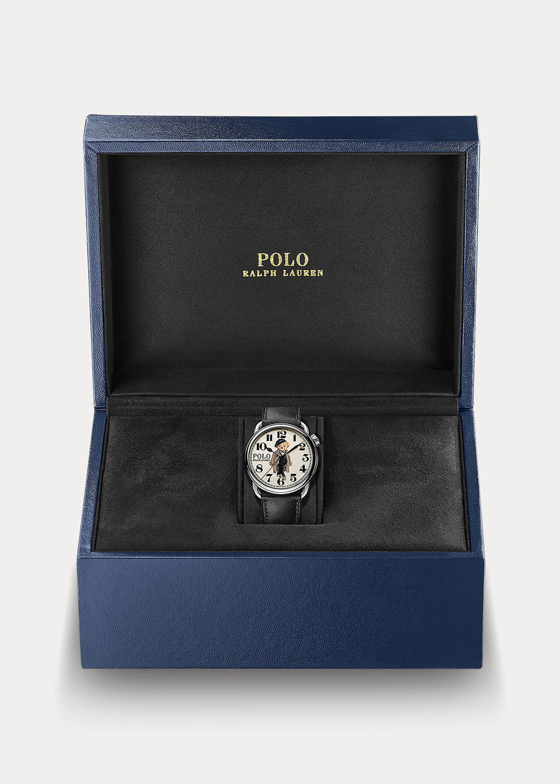 38 MM Ricky Trench Coat Polo Bear Watch 5