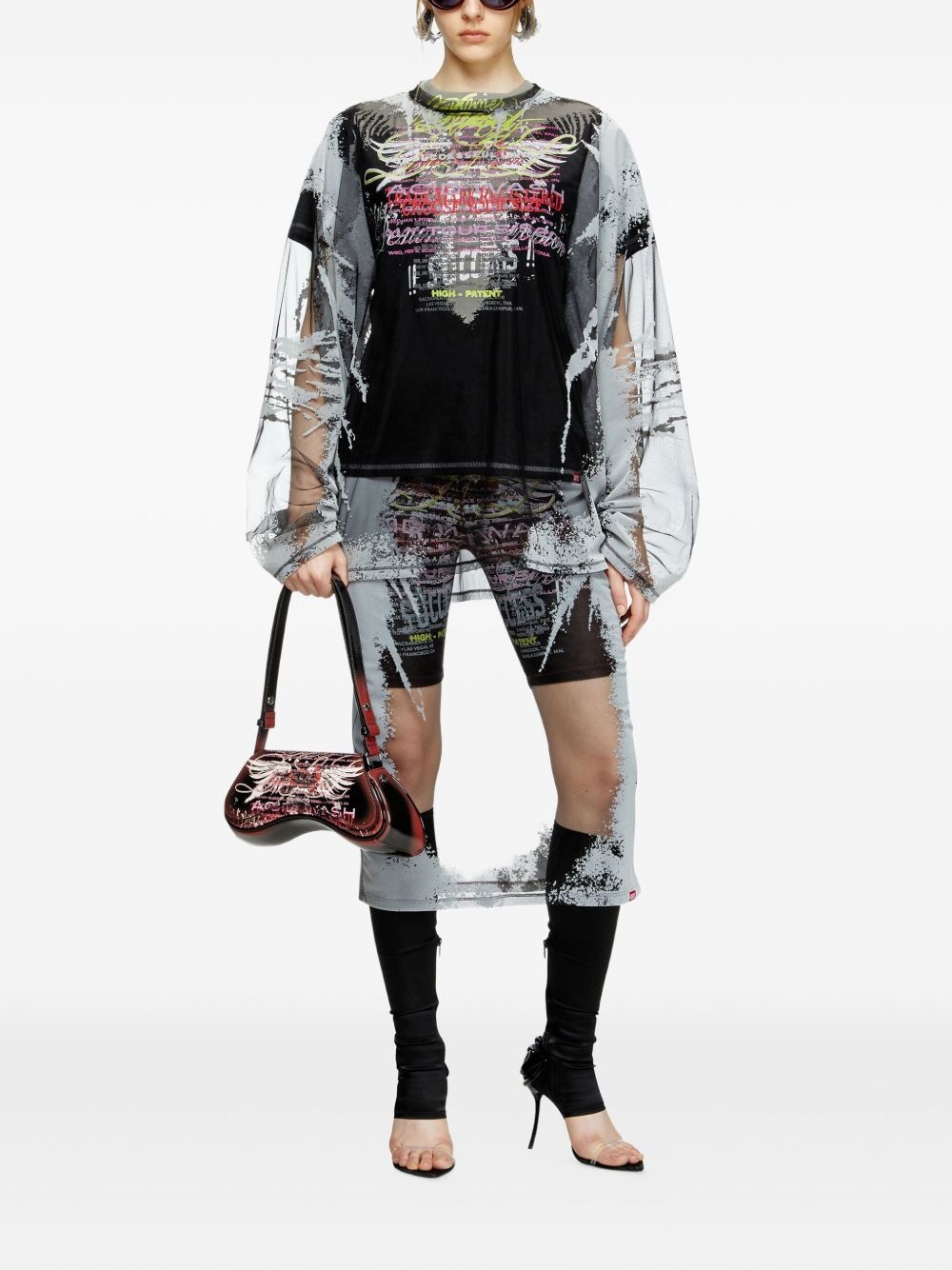 Remaster Capsule O-Lyac midi skirt - 2