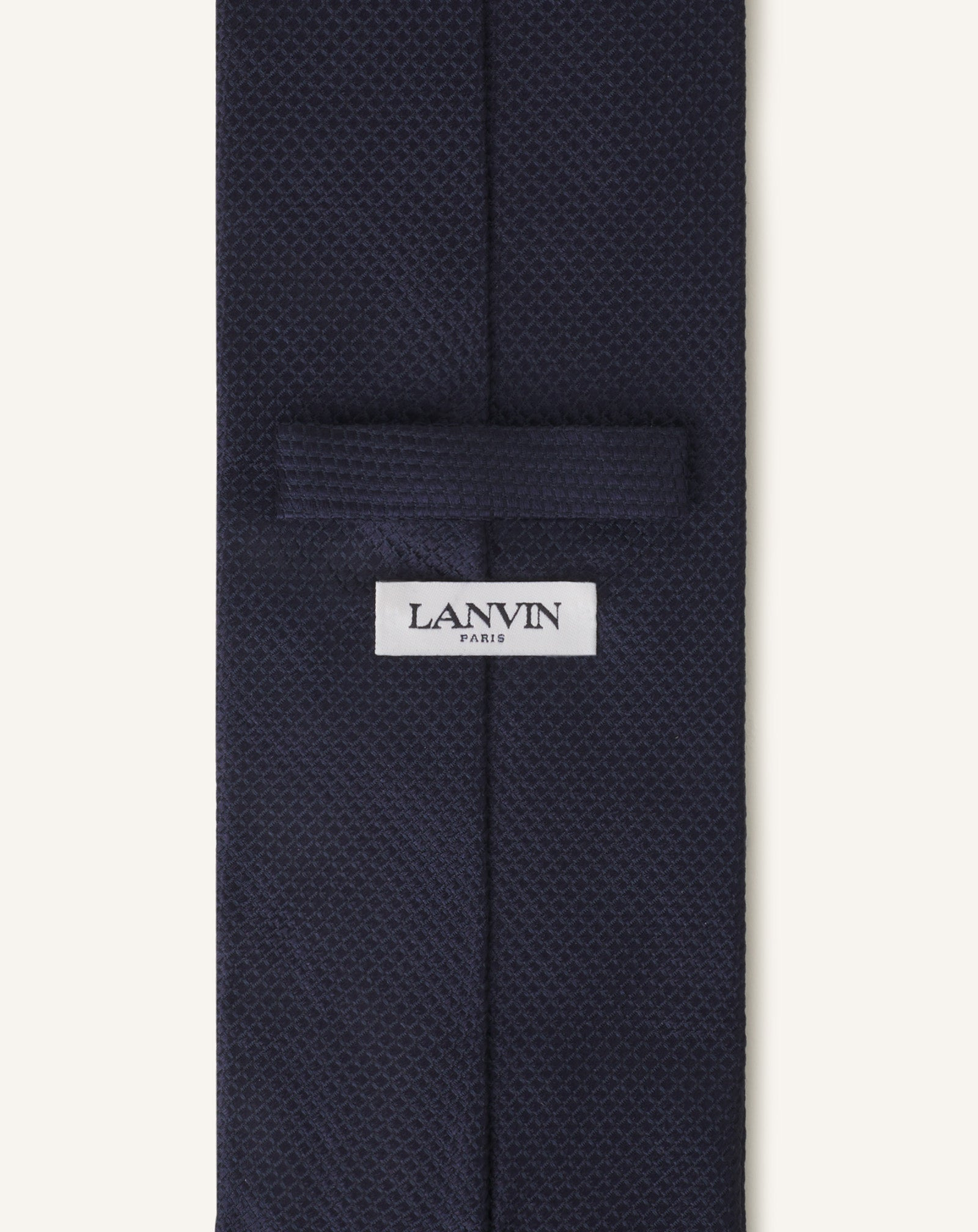 PLAIN SILK PIQUE TIE - 3