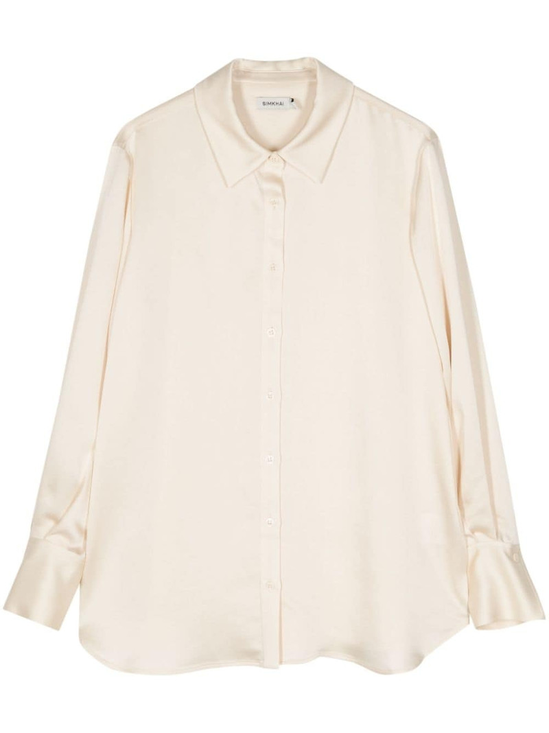 Olsen satin shirt 1