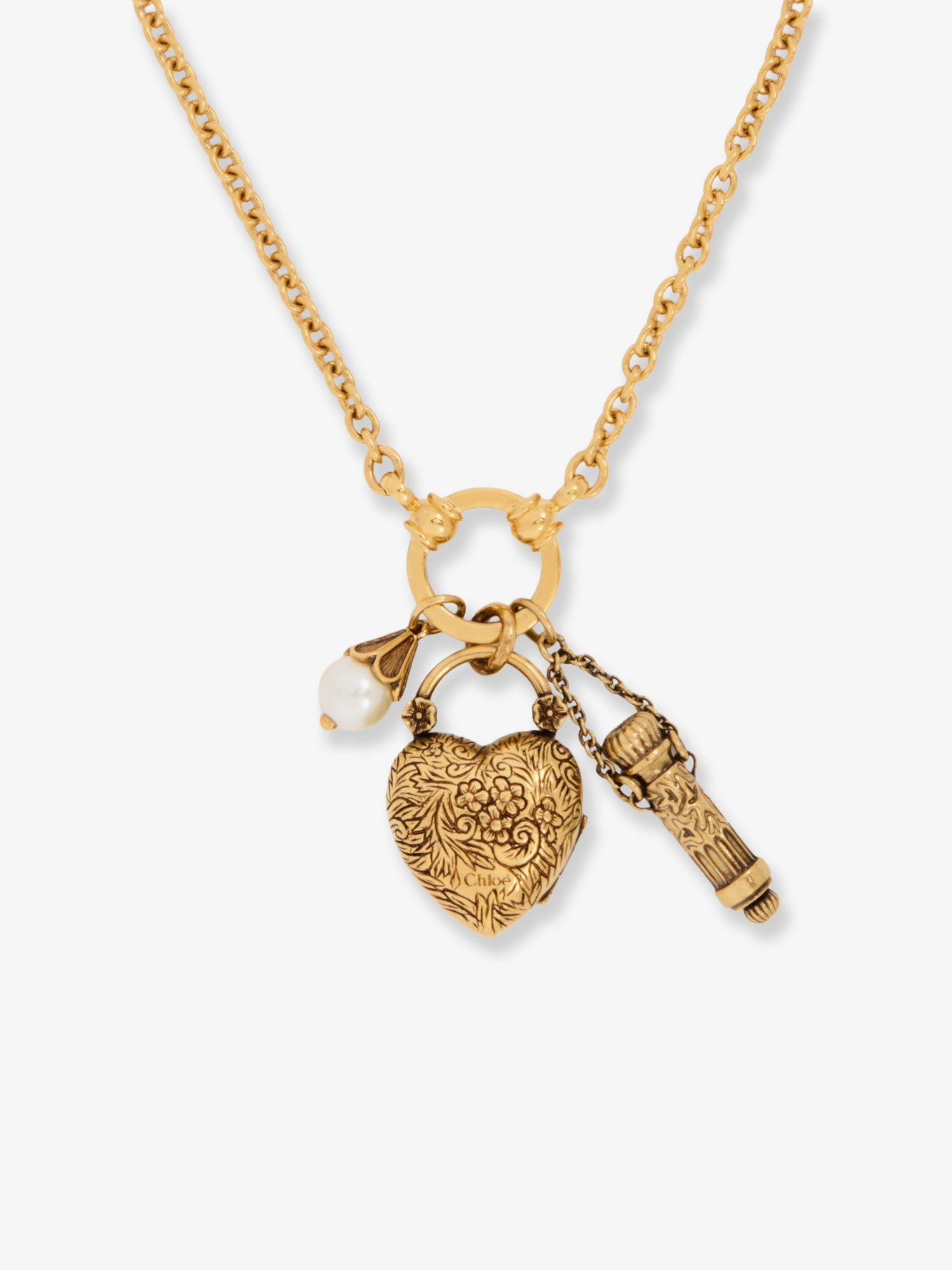 CHLOE' - Chloe' Choker Chateau Treasures Metal Necklace - 2