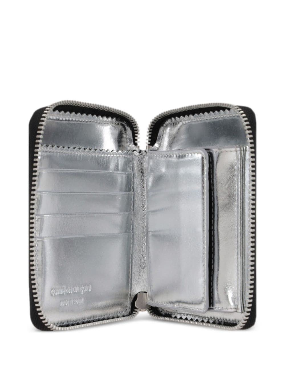 zip-around leather wallet - 4