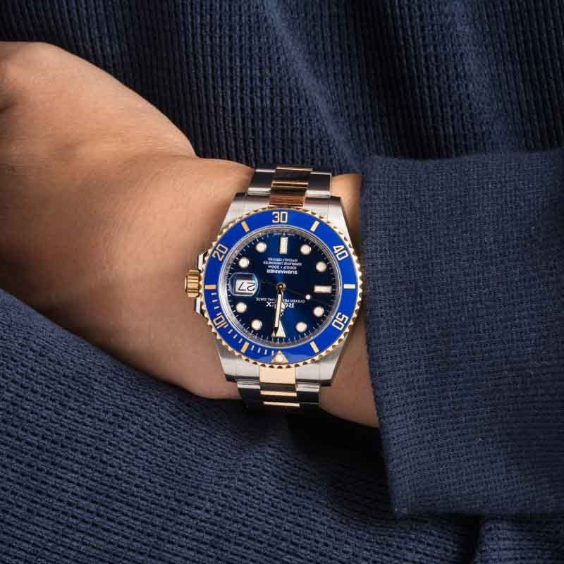 Used Rolex Submariner 126613 Blue Ceramic Bezel - 5