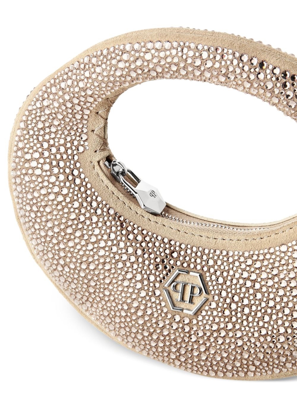 crystal-embellished mini bag - 4
