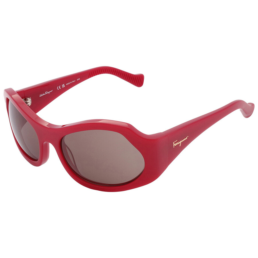 Salvatore Ferragamo Burgundy Wrap Ladies Sunglasses SF1078S 604 59 - 4