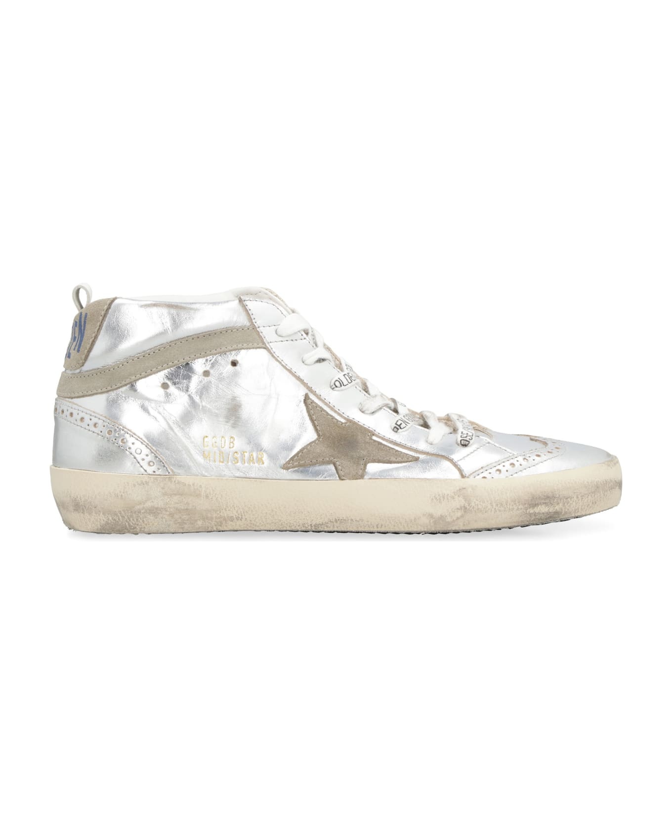 Mid Star Leather Sneakers - 2