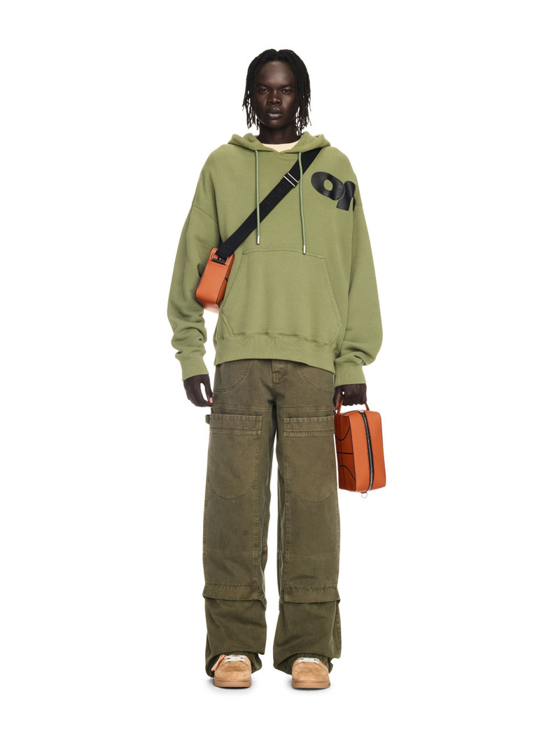 Off-White Military Green Canvas Carpenter Pants outlook