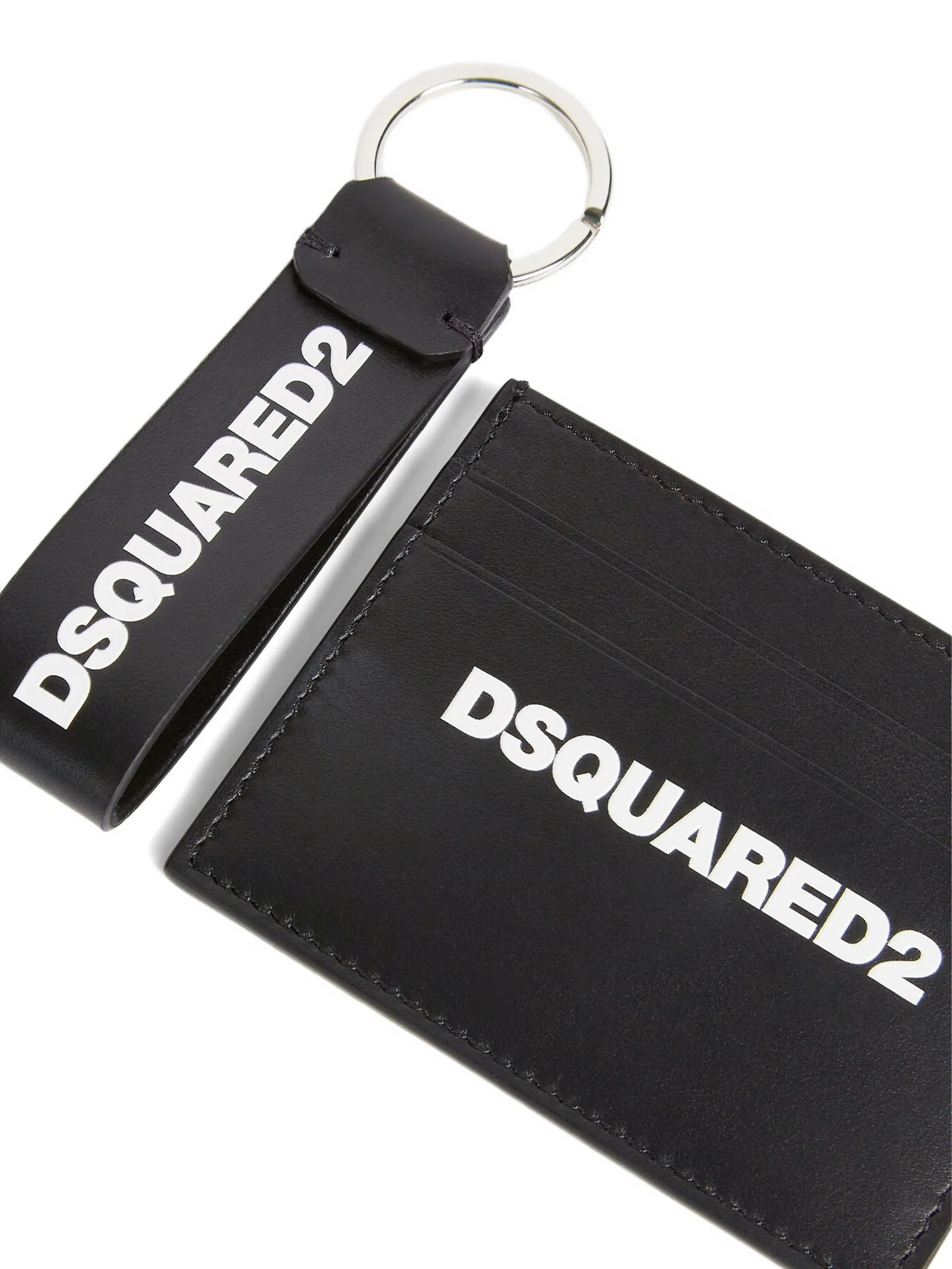 Dsquared2 Logo-print Key-ring Cardholder (set Of Two) - 2