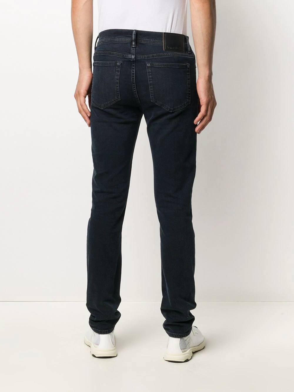 North faded-effect skinny  jeans - 4