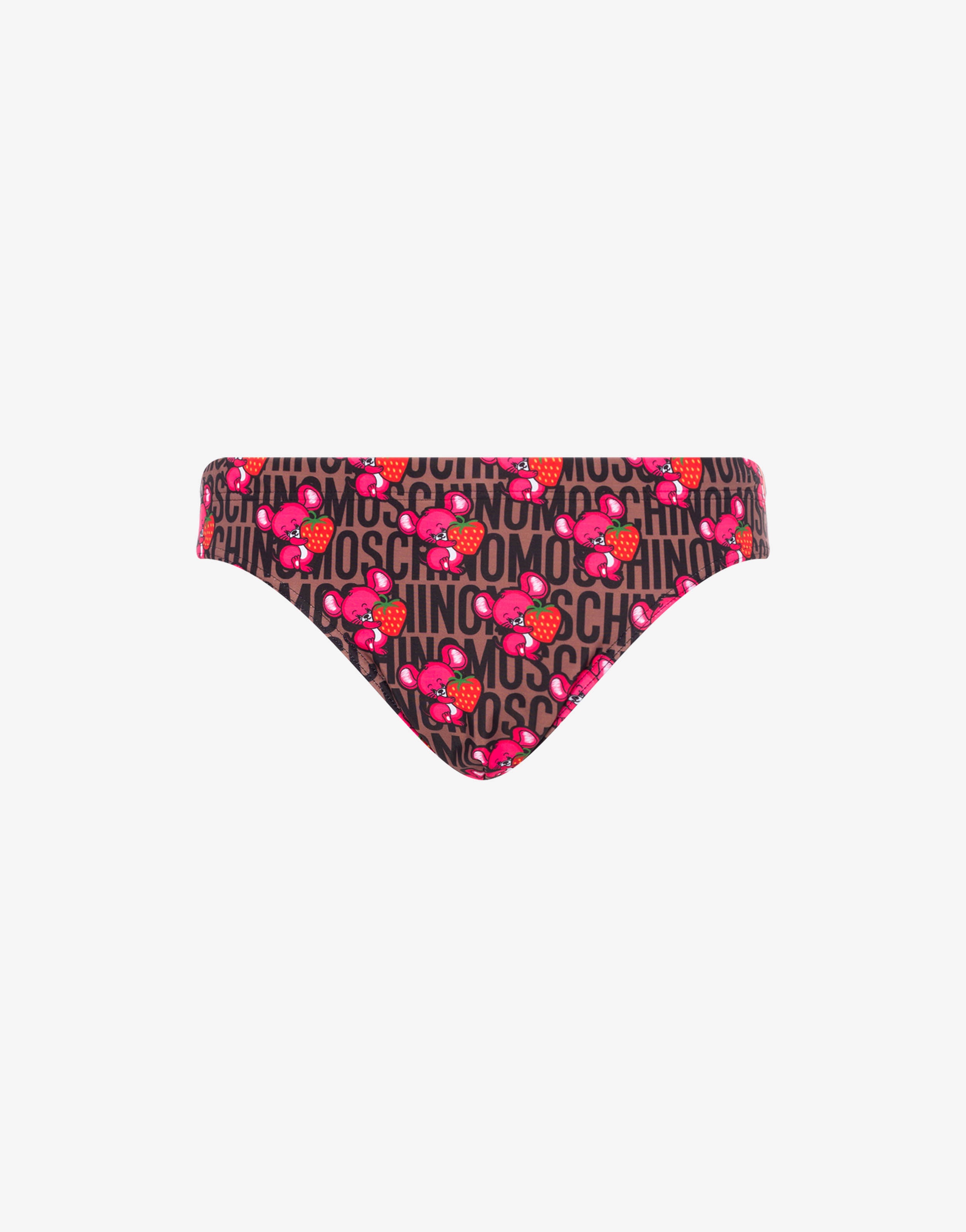ILLUSTRATED ANIMALS BIKINI BOTTOMS - 1