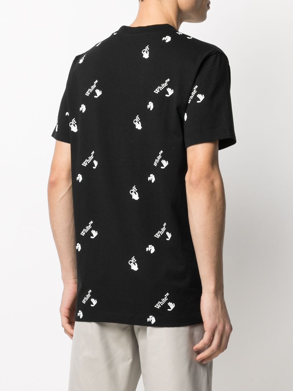 all-over logo-print T-shirt - 5