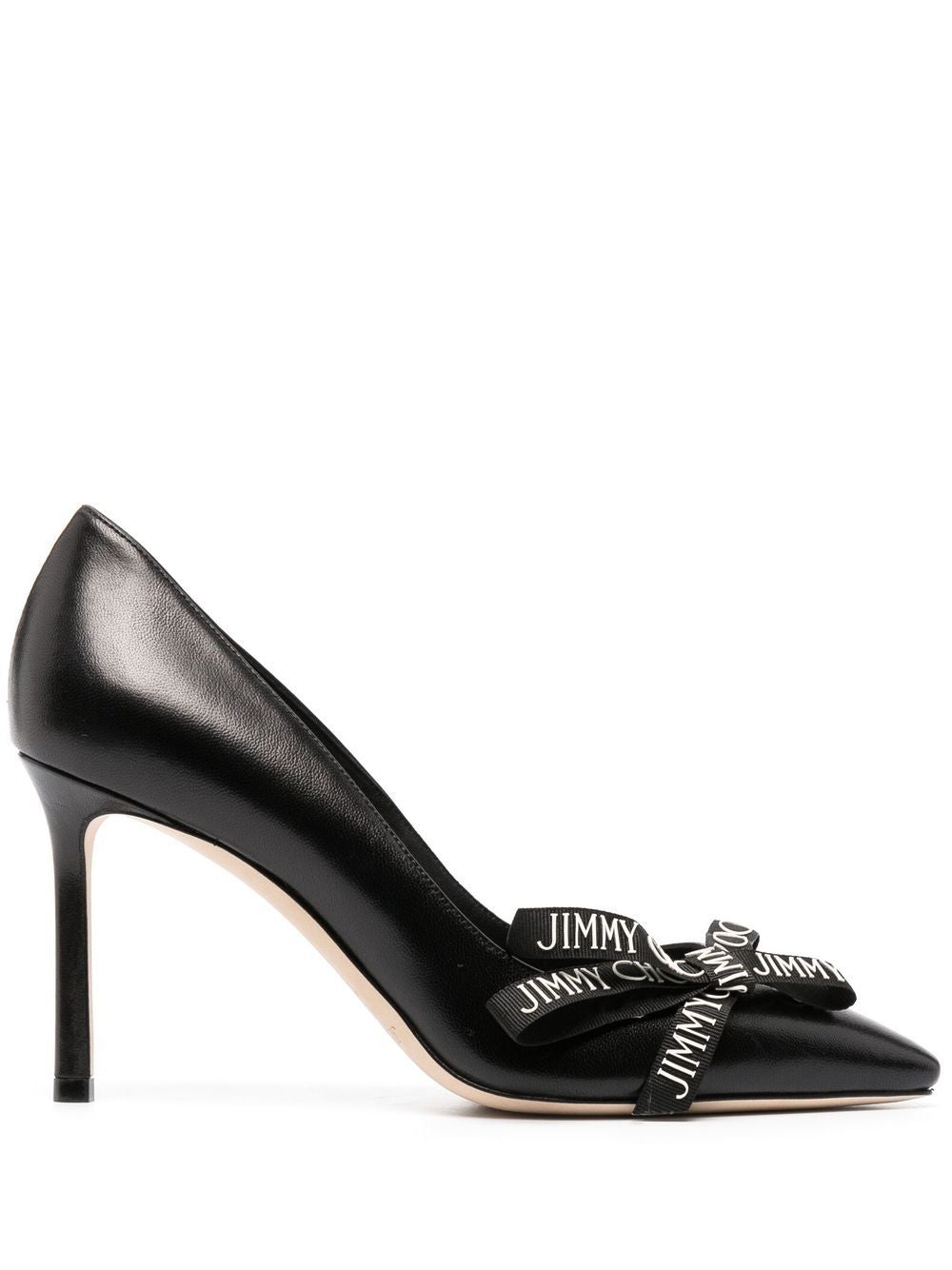 Jimmy Choo Romy 85 Leather Pumps - 1