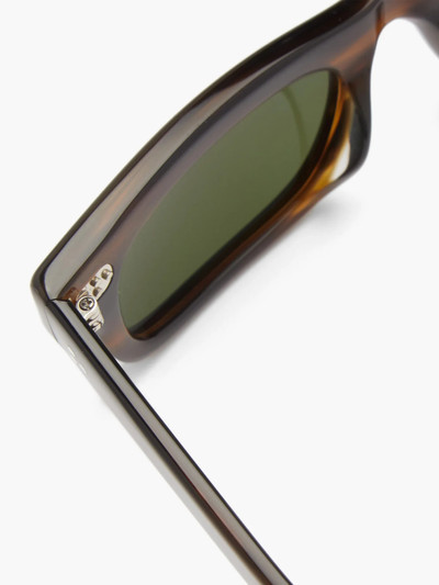 Oliver Peoples Jaye square tortoiseshell-acetate sunglasses outlook